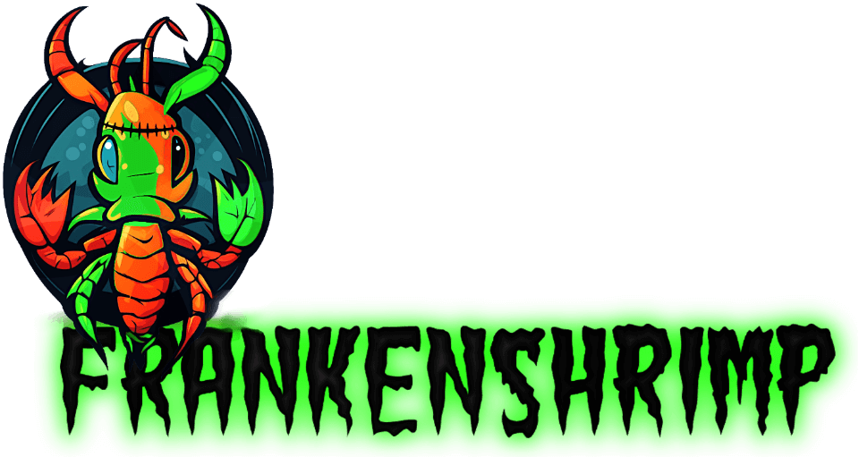 Frankenshrimp logo