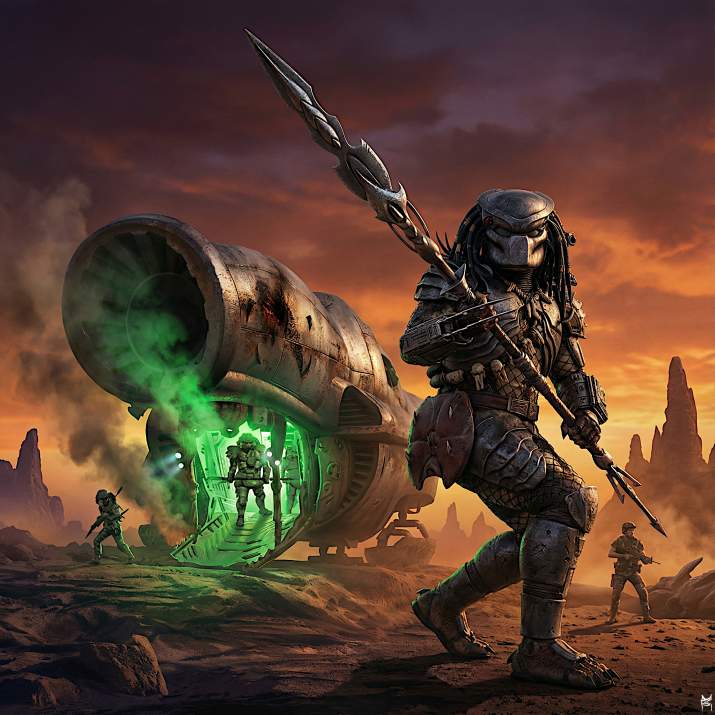 aliens vs. predator 1 (dark horse comics) reimagined