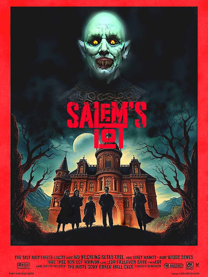 salem's lot (foreign retro poster)